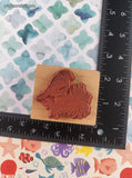 Vintage 1999 PSX E-786 Chickadee Bird Wooden Block/Rubber Stamp