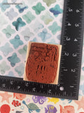 Vintage "To Someone Special" Waterpump Wildlife Garden Wooden Block/Rubber Stamp
