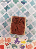 Vintage "To Someone Special" Waterpump Wildlife Garden Wooden Block/Rubber Stamp