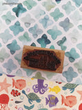 Vintage 1997 Stampin' Up! "Hand Stamped by" Wooden Block/Rubber Stamp