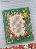 Vintage 1991 Little Golden Book: I Can't Wait Until Christmas Sesame Street Hardcover