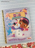2013 Little Golden Book: Disney's Doc McStuffins, Snowman Surprise Hardcover