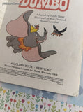 Vintage 1992 Little Golden Book: Walt Disney's Dumbo Hardcover