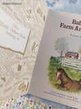 Vintage 1994 Little Golden Book: Baby Farm Animals Hardcover