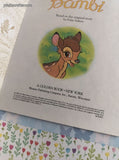 Vintage 1991 Little Golden Book: Walt Disney's Bambi Hardcover