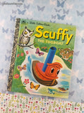 Vintage 1994 Little Golden Book: Scuffy the Tugboat Hardcover