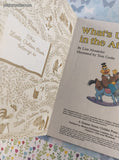 Vintage 1995 Little Golden Book: Sesame Street What's Up in the Attic? Hardcover