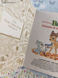 Vintage 1993 Little Golden Book: Walt Disney's Bambi, Friends of the Forest Hardcover