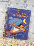 Vintage 1993 Little Golden Book: Walt Disney's Aladdin Hardcover