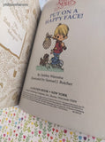 Vintage 1992 Little Golden Book: Precious Moments Put On a Happy Face! Hardcover