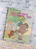 Vintage 1992 Little Golden Book: Precious Moments Put On a Happy Face! Hardcover