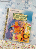 Vintage 1998 Little Golden Book: Disney's Pooh's Grand Adventure Hardcover