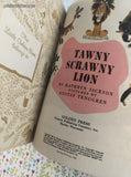 Vintage 1982 17th Printing Little Golden Book: Tawny Scrawny Lion Hardcover