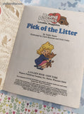 Vintage 1986 Little Golden Book: Pound Puppies, Pick of the Litter Hardcover