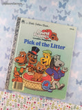 Vintage 1986 Little Golden Book: Pound Puppies, Pick of the Litter Hardcover