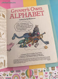 Vintage 1991 Little Golden Book: Grover's Own Alphabet Hardcover