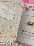 Vintage 1985 Little Golden Book: How Does Your Garden Grow? Hardcover