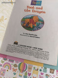 Vintage 1997 1st Edition Little Golden Book: Walt Disney's Pooh and the Dragon Hardcover