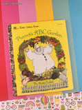 Vintage 1992 Little Golden Book: Pierrot's ABC Garden Hardcover