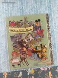Vintage 1974 Little Golden Book: Walt Disney's Donald Duck's Toy Train Hardcover