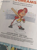 Vintage 1990 Little Golden Book: Alvin and the Chipmunks, Alvin's Daydreams Hardcover