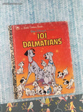 Vintage 1993 Little Golden Book: Walt Disney's 101 Dalmatians Hardcover