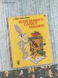Vintage 1982 Little Golden Book: Bugs Bunny's Carrot Machine Hardcover