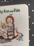 Vintage 1974 Little Golden Book: Raggedy Ann and Fido Hardcover