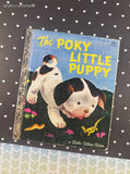 Vintage 1982 Little Golden Book: The Poky Little Puppy Hardcover