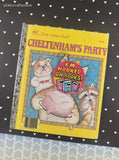 Vintage 1985 Little Golden Book: Cheltenham's Party Hardcover