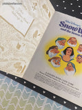 Vintage 1994 Little Golden Book: Walt Disney's Snow White and the Seven Dwarfs Hardcover