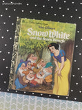 Vintage 1994 Little Golden Book: Walt Disney's Snow White and the Seven Dwarfs Hardcover
