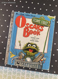 Vintage 1975 Little Golden Book: Oscar's Book Sesame Street Hardcover