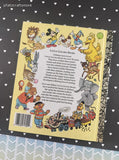 Vintage 1992 Little Golden Book: Pierrot's ABC Garden Hardcover