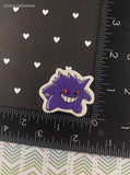 Vintage Pokemon Miniature Character Eraser, Gengar, Clean & Unused