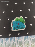 Vintage Pokemon Miniature Character Eraser, Bulbasaur, Clean & Unused