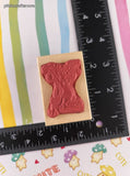 Vintage 1997 Ann-ticipations Cute Lil' Mouse "Exercise Mouse" Wooden Block/Rubber Stamp CLEAN