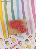 Vintage 2003 Ann-ticipations Cute Lil' Mouse "Racing Mouse" 9442-G Wooden Block/Rubber Stamp CLEAN