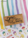 Vintage 1999 Ann-ticipations Cute Lil' Mouse "Witchy Mouse" G-3114 Wooden Block/Rubber Stamp CLEAN
