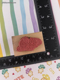 Vintage 1996 Ann-ticipations Cute Lil' Mouse "Naptime Mouse" Wooden Block/Rubber Stamp CLEAN