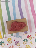 Vintage 1996 Ann-ticipations Cute Lil' Mouse "Naptime Mouse" Wooden Block/Rubber Stamp CLEAN
