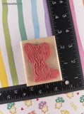 Vintage 2003 Ann-ticipations Cute Lil' Mouse "Thinking Mouse" 1598-G Wooden Block/Rubber Stamp CLEAN