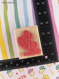 Vintage 2003 Ann-ticipations Cute Lil' Mouse "Celebrating Mouse" 1299-G Wooden Block/Rubber Stamp CLEAN