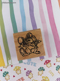 Vintage 2001 Ann-ticipations Cute Lil' Mouse "Cupid Mouse" 9615-F Wooden Block/Rubber Stamp CLEAN
