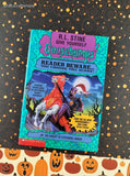 Vintage 1996 1st Scholastic Printing Give Yourself Goosebumps #9, The Knight in Screaming Armor Softcover, Like New