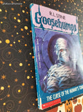 Vintage 1990's R.L. Stine Goosebumps (Unnumbered) 2nd Print The Curse of the Mummy's Tomb Softcover
