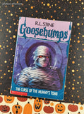 Vintage 1990's R.L. Stine Goosebumps (Unnumbered) 2nd Print The Curse of the Mummy's Tomb Softcover