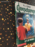 Vintage 1993 R.L. Stine Goosebumps (Unnumbered) 1st Print Let's Get Invisible! Softcover