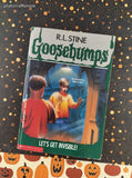 Vintage 1993 R.L. Stine Goosebumps (Unnumbered) 1st Print Let's Get Invisible! Softcover