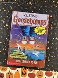 Vintage 1997 1st Scholastic Printing R.L. Stine Goosebumps #52, How I Learned to Fly Softcover